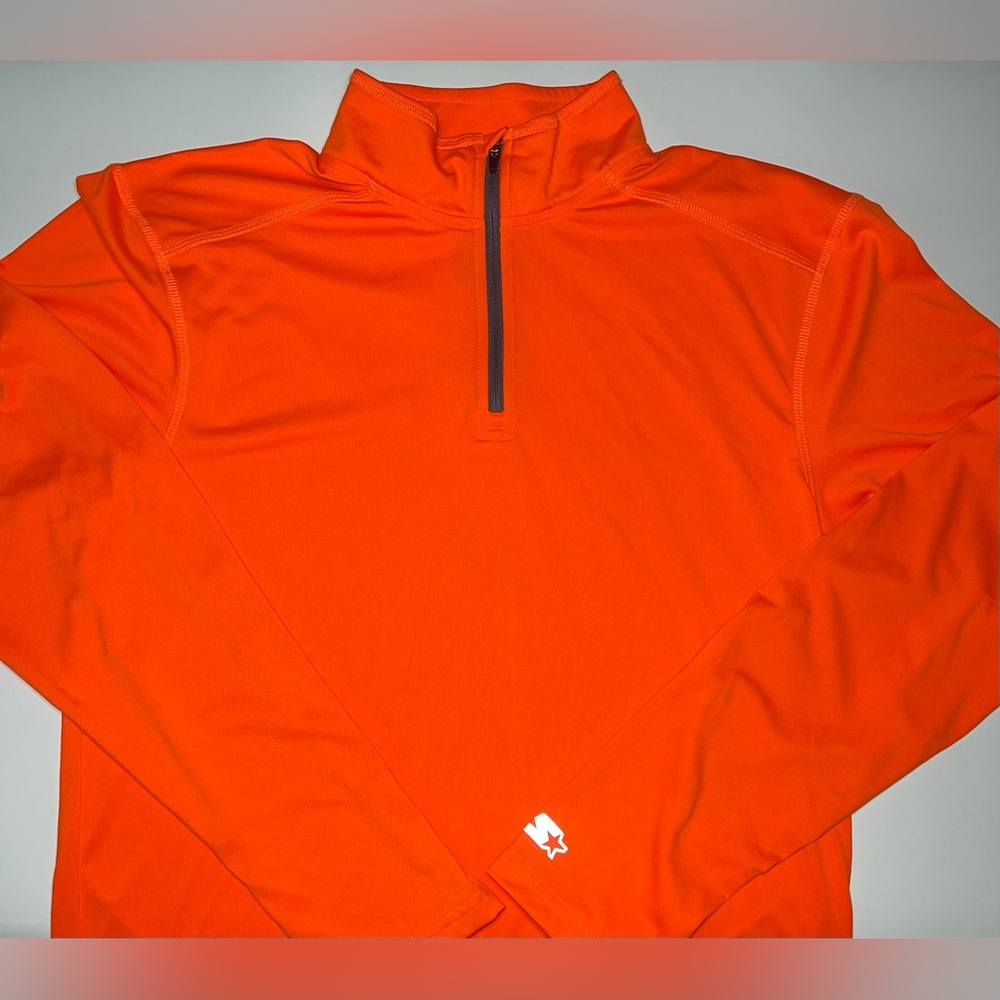 Bright Orange, High Visibility Turtle Neck Long Sleeve S